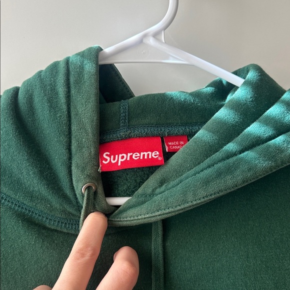 Supreme Hearts Arc Green Hoodie - Picture 6 of 12